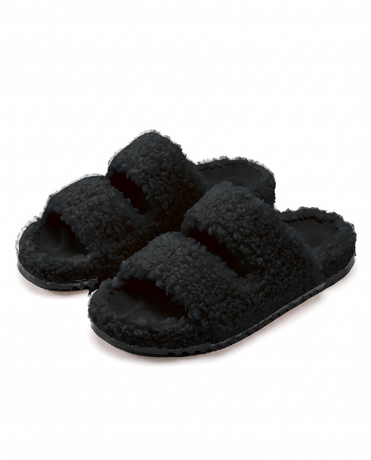 Shufflrs Cloud Comfort Slide in Black
