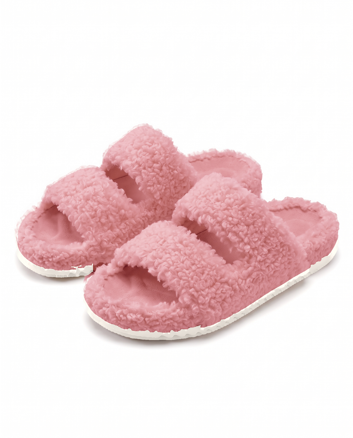 Shufflrs Cloud Comfort Slide in Blush