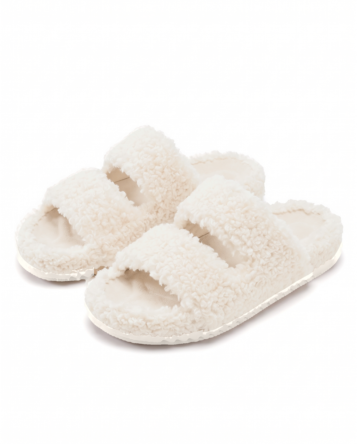 Shufflrs Cloud Comfort Slide in Oat